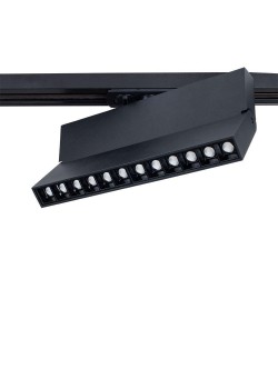Трековый светодиодный светильник Arte Lamp Flash A4572PL-1BK