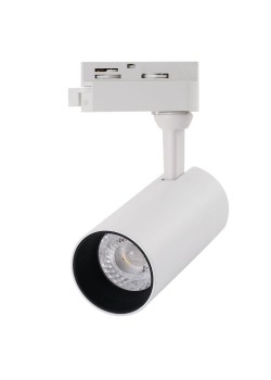Трековый светодиодный светильник Arte Lamp A4568PL-1WH