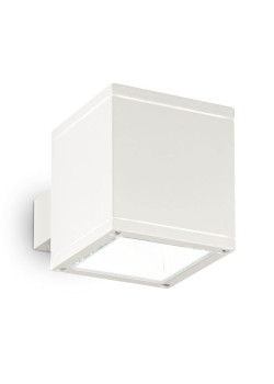 Уличный настенный светильник Ideal Lux Snif Ap1 Square Bianco 144276