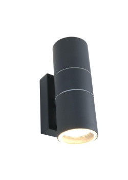 Уличный настенный светильник Arte Lamp Sonaglio A3302AL-2GY