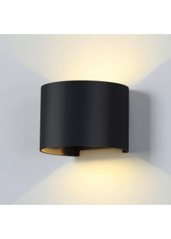 Уличный настенный светодиодный светильник Elektrostandard 1518 Techno LED Blade черный a038828