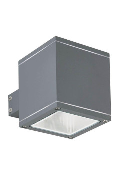 Уличный настенный светильник Ideal Lux Snif Ap1 Square Antracite 121963