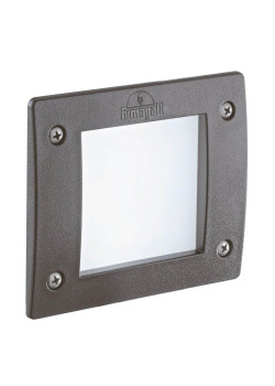 Уличный светодиодный светильник Ideal Lux Leti PT1 Square Grigio 096599