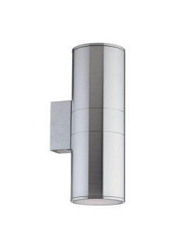 Уличный настенный светильник Ideal Lux Gun AP2 BIg Alluminio 033020