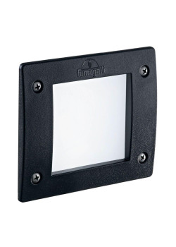 Уличный светодиодный светильник Ideal Lux Leti PT1 Square Nero 096582