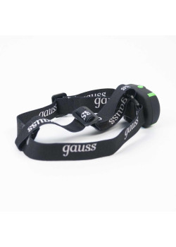 Налобный светодиодный фонарь Gauss от батареек 50х70 180 лм GF307
