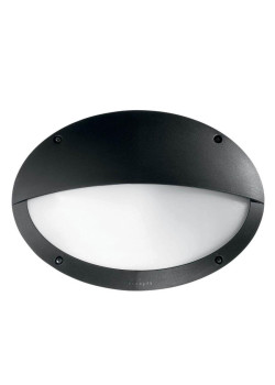 Уличный настенный светильник Ideal Lux Maddi-2 AP1 Nero 096728