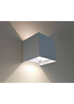 Уличный настенный светодиодный светильник Kink Light Куб 08585,01(3000K)