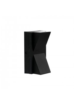 Уличный настенный светодиодный светильник Arte Lamp Gunter A6306AL-2BK