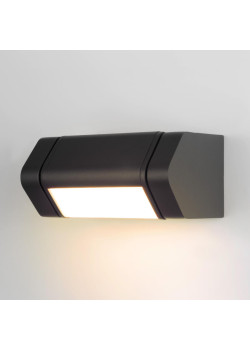 Уличный настенный светодиодный светильник Elektrostandard Dors D LED (35163/D) 3000K черный a072077