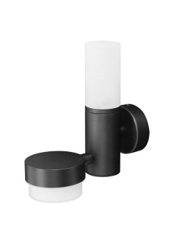 Уличный настенный светильник Arte Lamp BUDAPEST A2360AL-2BK