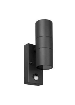 Уличный настенный светильник Arte Lamp Mistero A3322AL-2BK