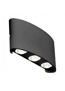 Уличный настенный светодиодный светильник ST Luce Bisello SL089.401.06