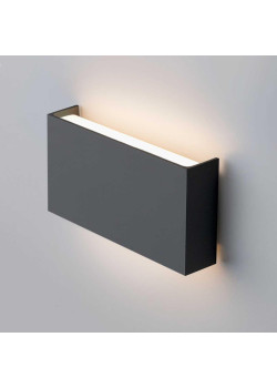 Уличный настенный светодиодный светильник Elektrostandard 1705 Techno Led Golf графит a057007