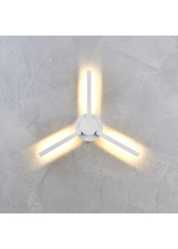 Уличный настенный светодиодный светильник Elektrostandard 1665 Techno LED Lever белый a040501