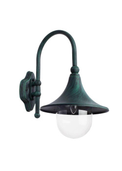 Уличный настенный светильник Arte Lamp Malaga A1082AL-1BG