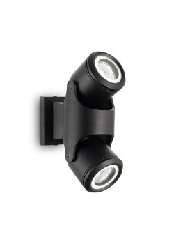 Уличный настенный светильник Ideal Lux Xeno AP2 Nero 129501