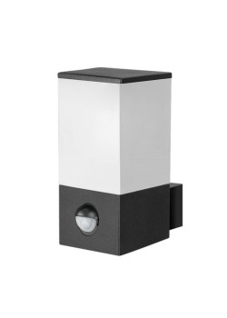 Уличный настенный светильник Arte Lamp Plate A3711AL-1BK