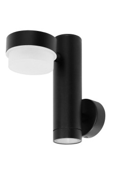 Уличный настенный светильник Arte Lamp BUDAPEST A2362AL-2BK