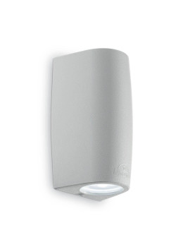 Уличный настенный светильник Ideal Lux Keope Ap2 Grigio 147796