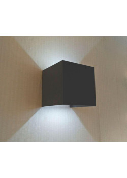 Уличный настенный светодиодный светильник Kink Light Куб 08585,16(4000K)