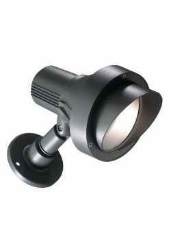 Уличный настенный светильник Ideal Lux Terra AP1 Big Antracite 046167