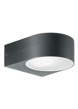 Уличный настенный светильник Ideal Lux Iko AP1 Antracite 018515