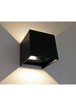 Уличный настенный светодиодный светильник Kink Light Куб 08585,19(3000K)