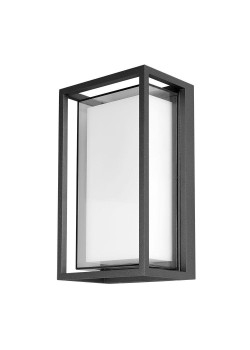 Уличный настенный светодиодный светильник Arte Lamp Menkar A1332AL-1BK