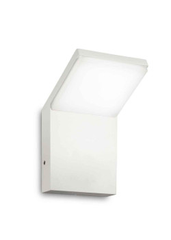 Уличный настенный светодиодный светильник Ideal Lux Style Ap Bianco 4000K 221502