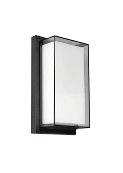 Уличный настенный светодиодный светильник Arte Lamp Menkar A1331AL-1BK
