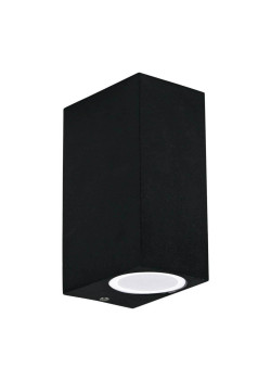 Уличный настенный светильник Ideal Lux Up AP2 Nero 115344