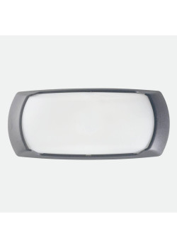 Уличный настенный светильник Ideal Lux Francy-2 AP1 Grigio 123769
