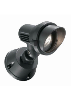 Уличный настенный светильник Ideal Lux Terra AP1 Small Antracite 046181