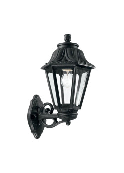 Уличный настенный светильник Ideal Lux Anna AP1 Big Nero 101491