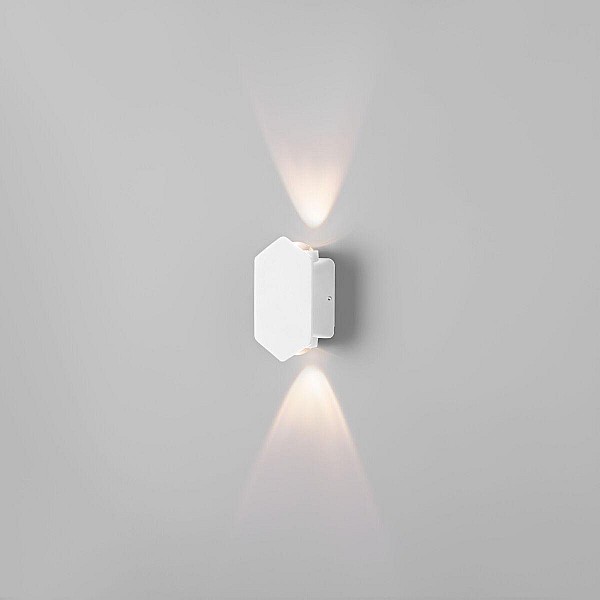 Уличный настенный светодиодный светильник Elektrostandard Mini Light 35152/D белый a060878
