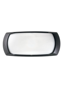 Уличный настенный светильник Ideal Lux Francy-2 AP1 Nero 123783