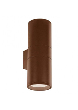 Уличный настенный светильник Ideal Lux Gun AP2 Big Coffee 163611