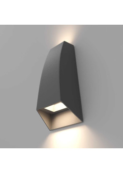 Уличный настенный светодиодный светильник Elektrostandard Forw 1016 Techno серый a057010