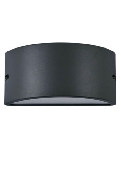 Уличный настенный светильник Ideal Lux Rex-2 AP1 Antracite 092423