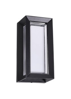 Уличный настенный светодиодный светильник Arte Lamp Ulysses A8112AL-1BK