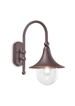 Уличный настенный светильник Ideal Lux Cima AP1 Coffee 246826
