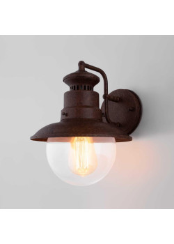 Уличный настенный cветильник Elektrostandard Talli D GL 3002D брауни a038481