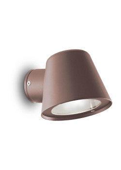 Уличный настенный светильник Ideal Lux Gas AP1 Coffee 213095