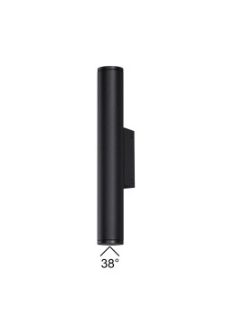 Уличный настенный светодиодный светильник Odeon Light Nature Tubus 7105/6WL