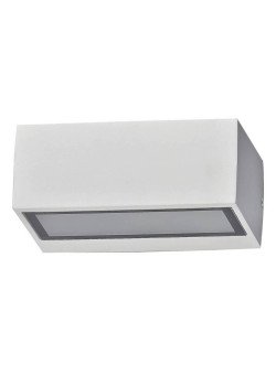 Уличный настенный светильник Ideal Lux Twin Ap1 Big Bianco 115351