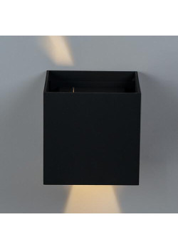 Уличный настенный светодиодный светильник Italline IT01-A310 black