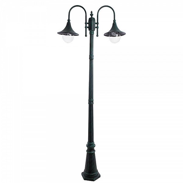 Садово-парковый светильник Arte Lamp Malaga A1086PA-2BG
