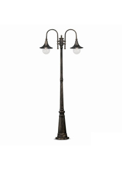 Садово-парковый светильник Ideal Lux Cima Pt2 Nero Antico 024097