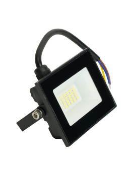 Светодиодный прожектор SAFFIT SFL51-30 IP65 30W 6500K черный 51193